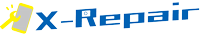 iPhone修理専門店X-Repairのロゴ